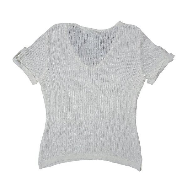 Daniel Buchler Crochet Knitted boho Swim Cover Up Beach Bohemian Sexy Sheer - Picture 3 of 10